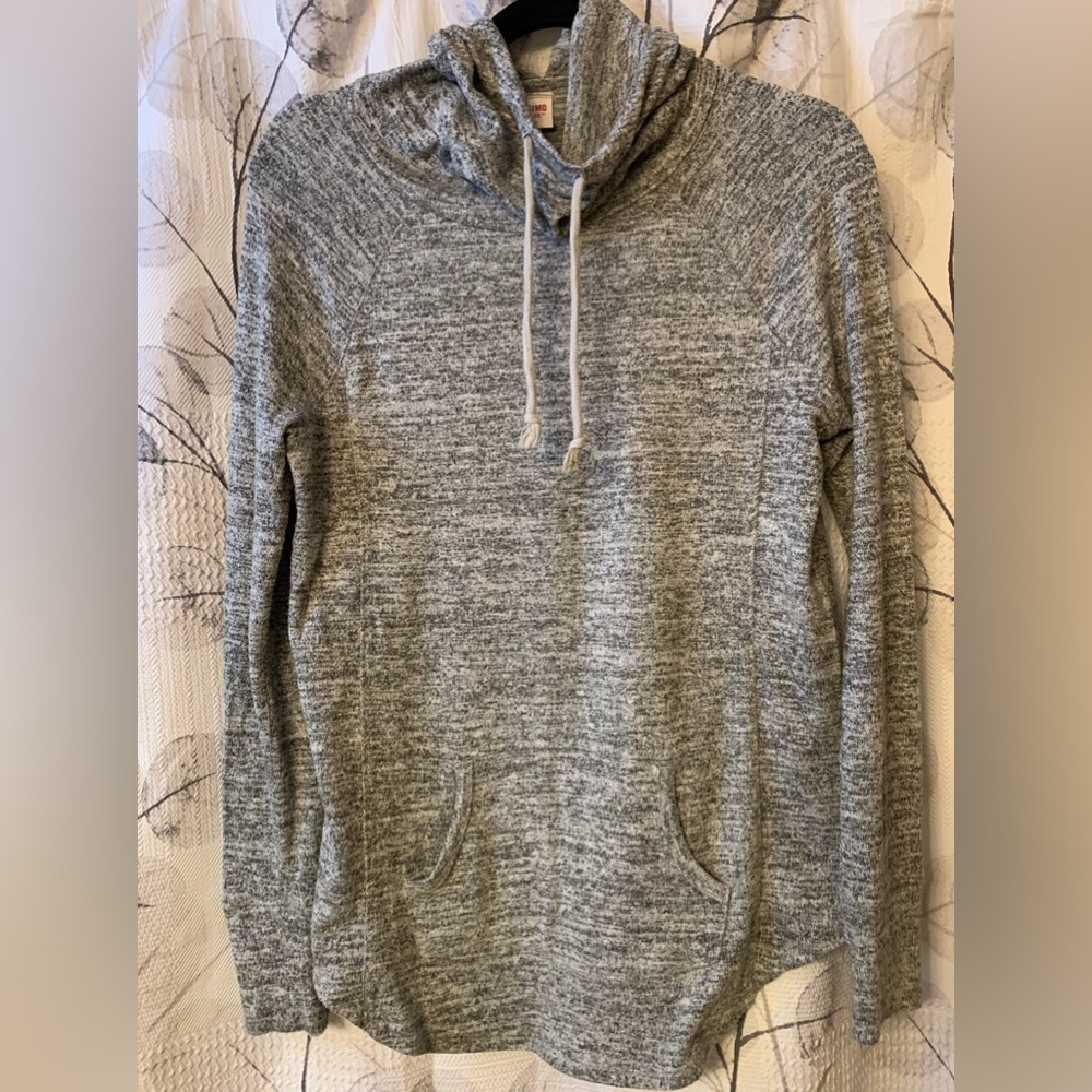 Mossimo Supply Co- pull over light weight grey hoodie- Size XS